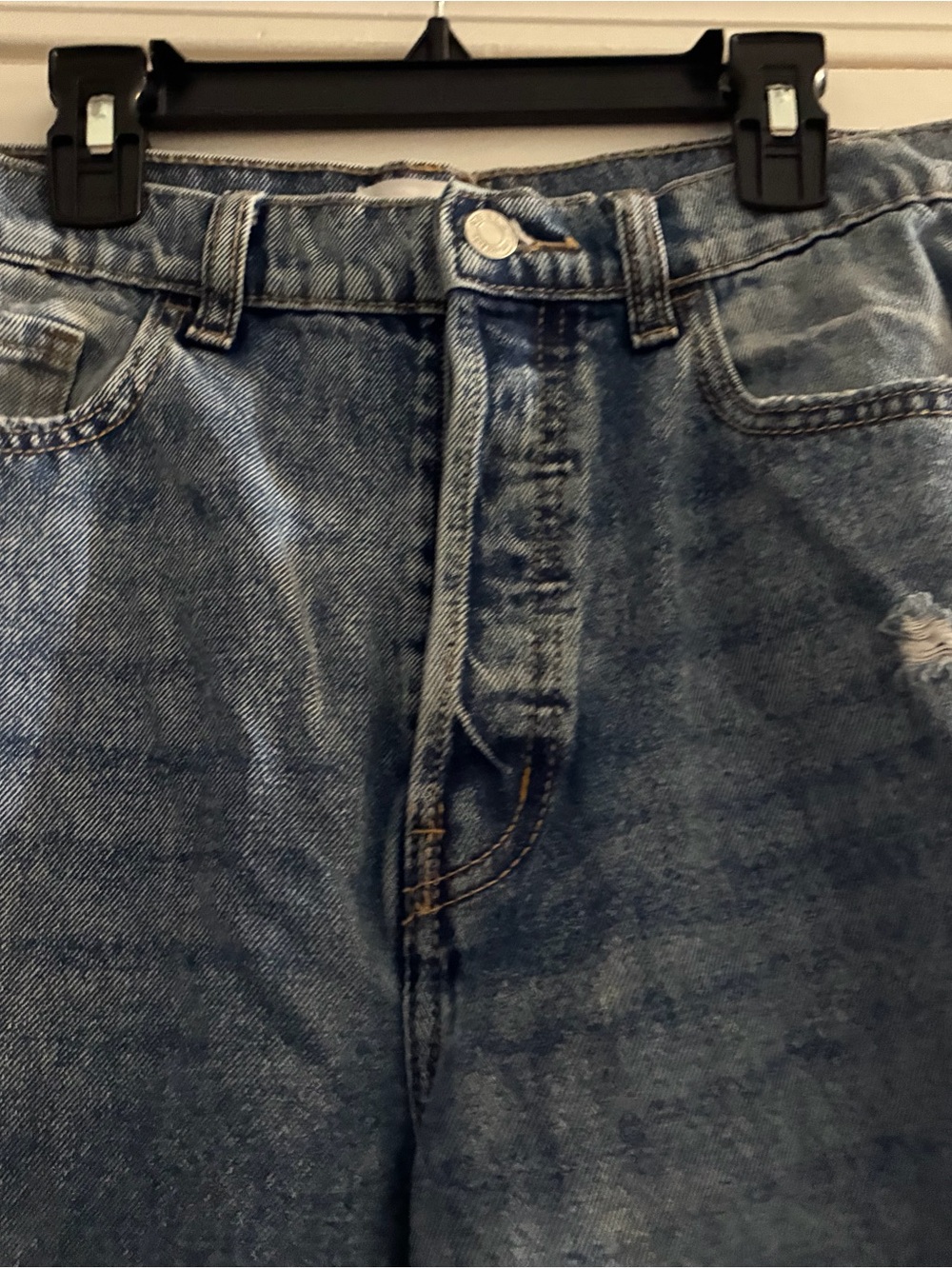 Cello Distressed Blue Denim Jeans - Picture 2 of 5